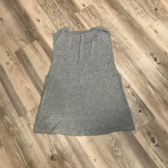 House of Tens “Get Ready To Get Sweaty” Muscle Tank | Gray | Size M | New - Picture 2 of 5